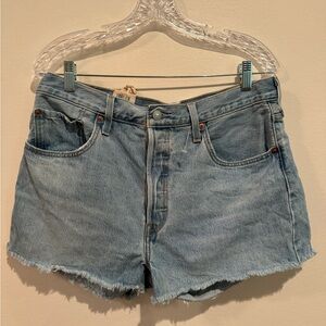 Levi's Women's 501 Original Shorts, Luxor Baked Size 32 (US 14)